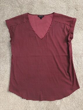Express Gramercy Top - Silky V Neck